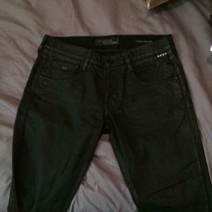 Men’s Guess Vermont-Slim Tapered Waxed Denim